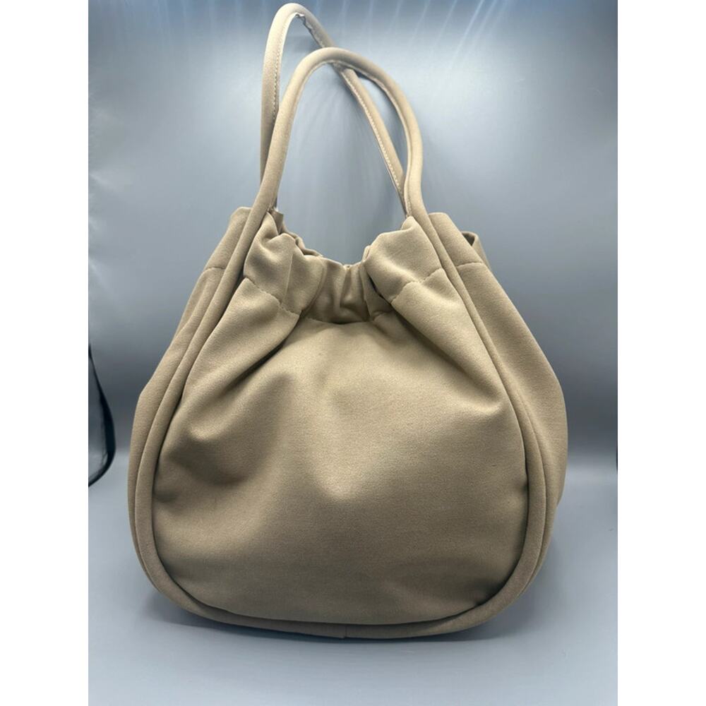 ✨ Böhme Taupe Slouchy Bucket Tote Bag - Neutral Essential - GUC ✨